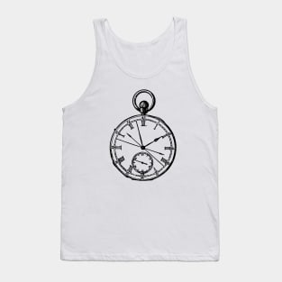 Vintage Pocket Watch Tank Top